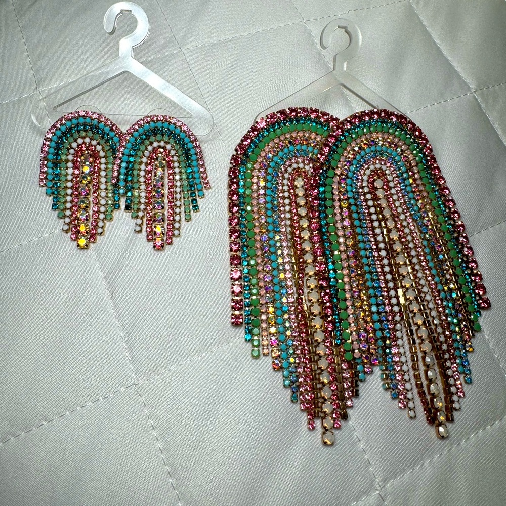 Feed Me Gems Jumbo set teal and pink